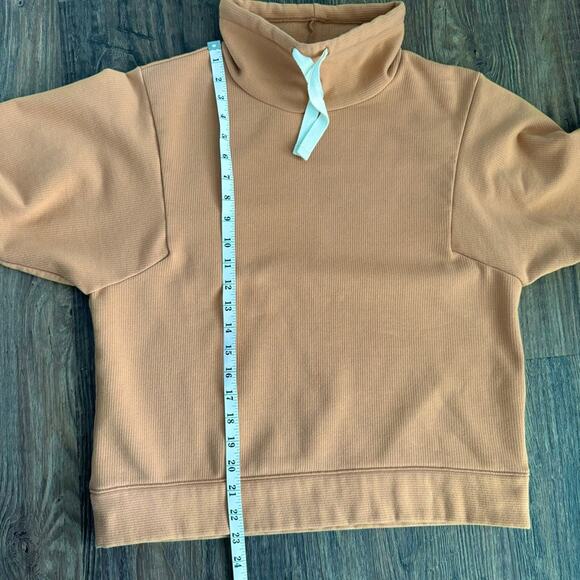 Madewell Ribbed Funnelneck Sweatshirt - Picture 10 of 12